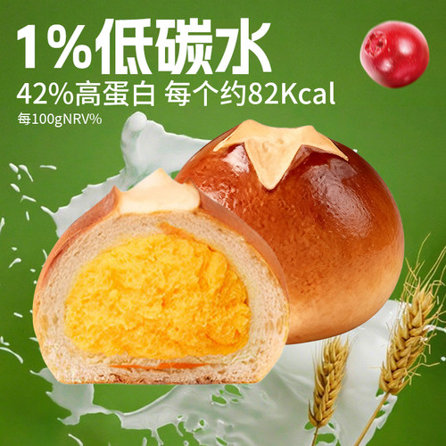 WINGOO低碳水高蛋白碱水球面包