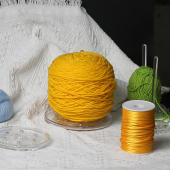 便携式 毛线转动轴架可拆卸手工针织编织辅助工具毛线塑料绕线轴