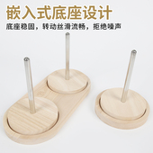 手工编织毛线轴收纳神器旋转木架辅助工具缝纫DIY嵌入式 毛线轴