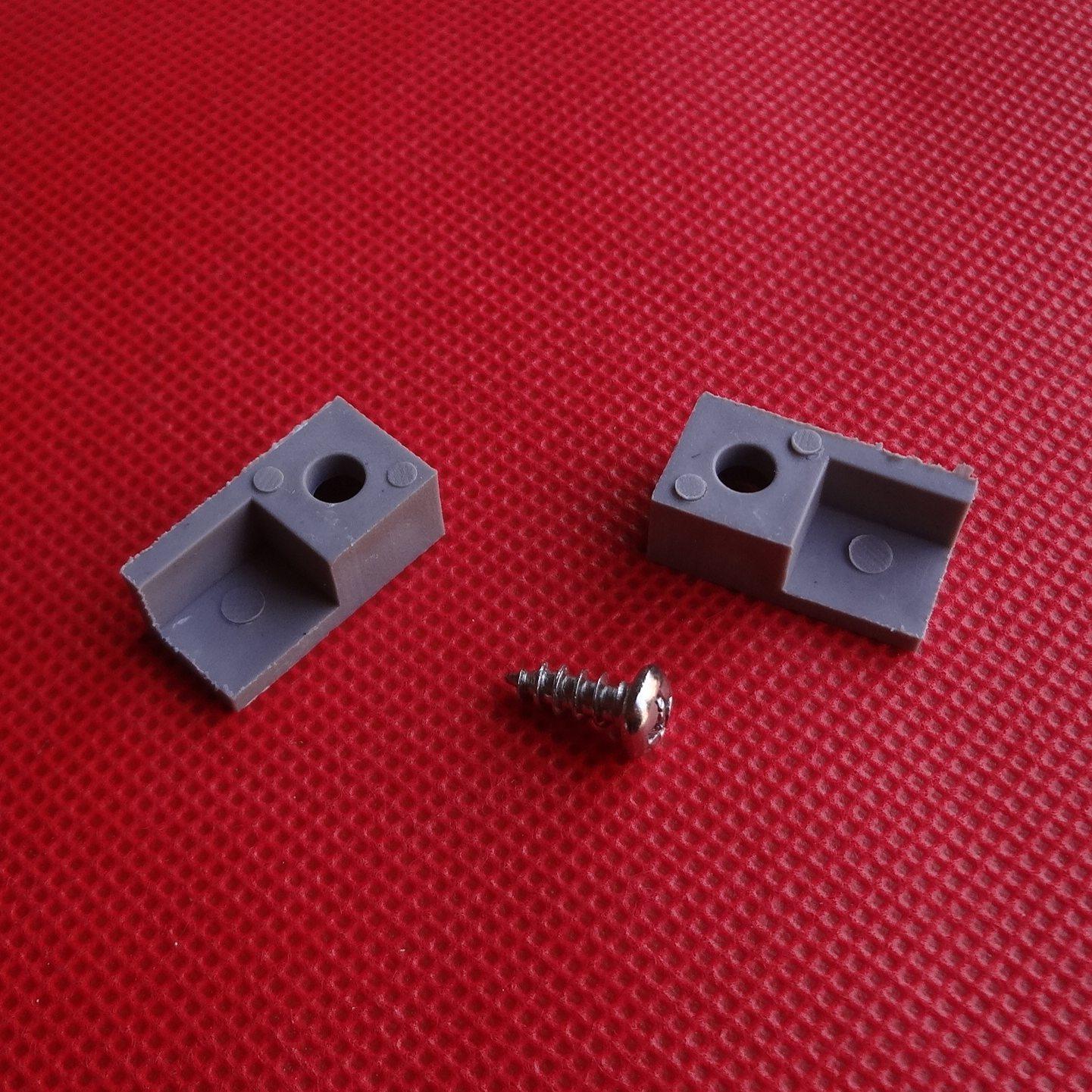 淋浴房老式配件滑轮玻璃压块玻璃固定夹玻璃固定压块滑轮