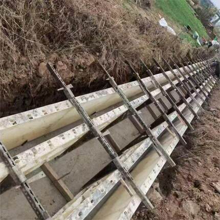 现浇塑料模板水沟模板拱形骨架模板框架梁塑钢模板防撞墙模板