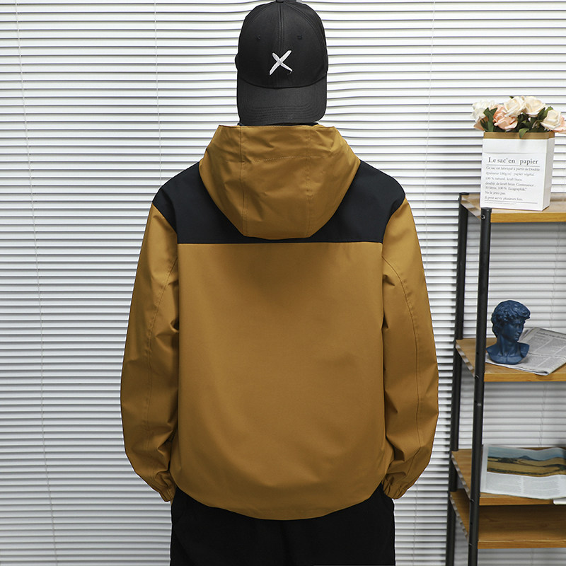 冲锋衣男士春秋户外运动登山服女防风防水夹克外套男JK325-P85,男装夹克,星座四季星座1412