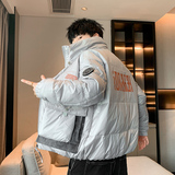 90白鸭绒2022冬加厚宽松休闲立领羽绒服男中性保暖外套Y822，男装羽绒服，星座四季星座1412