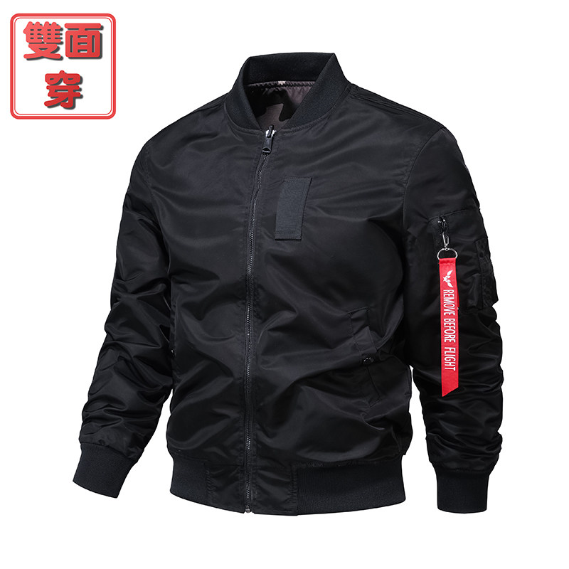 春秋冬季加厚棒球棉服男女情侣飞行夹克棉衣JK388-薄P95厚P115,男装夹克,星座四季星座1412