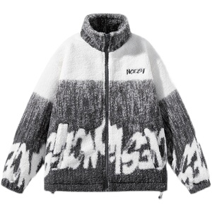 2022秋冬款羽绒服百搭羽绒服男潮流立领潮牌羊羔毛外套Y2217图片
