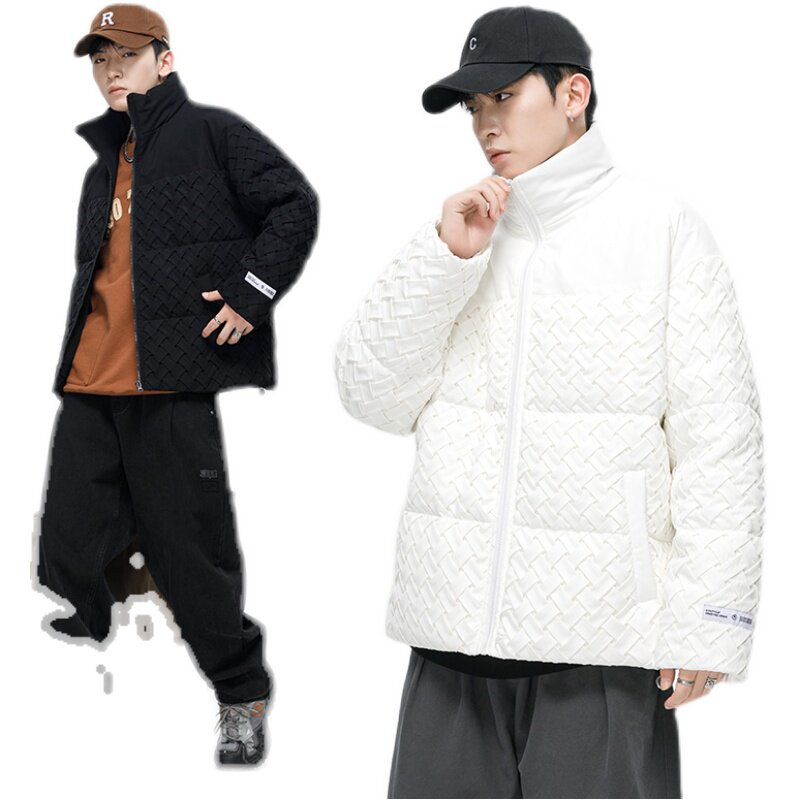 新标90%白鸭绒2022冬装保暖羽绒服男装宽松外套Y2214,男装羽绒服,星座四季星座1412