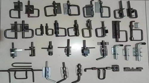 工位器具弹簧插销装置料箱周转箱定位销堆垛架物流台车门栓销子