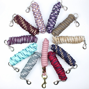 马龙头专业马术装备用品牵马绳龙头纺织加绒加毛防磨可调节马笼头