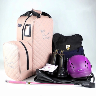 儿童骑马装备包骑士靴盔包防水成人男女马术背包单肩包专业马术包