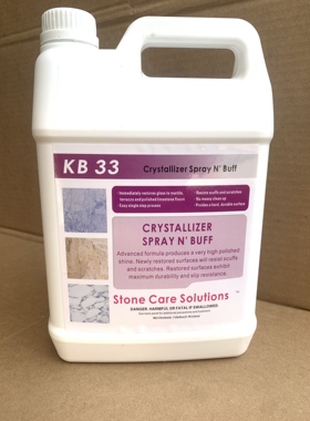 KB33大理石二合一晶面剂石材打磨翻新护理结晶剂天然石水磨石抛光