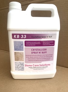 KB33大理石二合一晶面剂石材打磨翻新护理结晶剂天然石水磨石抛光