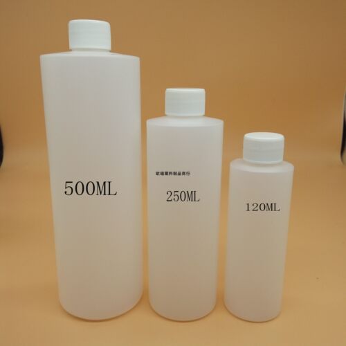 120ＭＬ250ML500ML平肩半透明旋盖瓶药水分装瓶PE塑料瓶