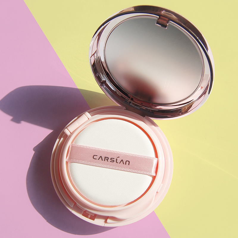 卡姿兰气垫cc霜蜗牛调控bb霜保湿持久遮瑕不脱妆裸装隔离带替换装