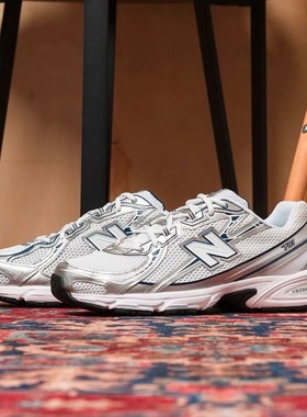 New Balance NB 740 GR2 男女鞋低帮拼接圆头千禧风跑鞋U740WN2