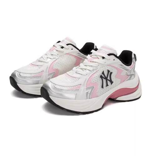 MLB老爹鞋男鞋女鞋 2024秋新运动休闲网面增高跑步鞋 3ARNSPL4N