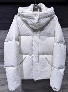 New Balance女子冬连帽运动羽绒服保暖韩版外套NPE43012 PE47012