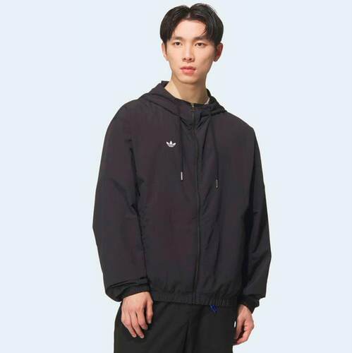 阿迪达斯正品三叶草秋季男户外休闲运动防风衣外套KT3035 KT3036