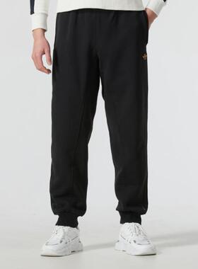 阿迪达斯三叶草男子新款针织束脚保暖休闲运动长裤JL8376 IJ8885