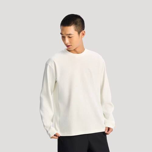 阿迪达斯26新款男子宽松圆领运动休闲套头衫卫衣KR2541 KR2542