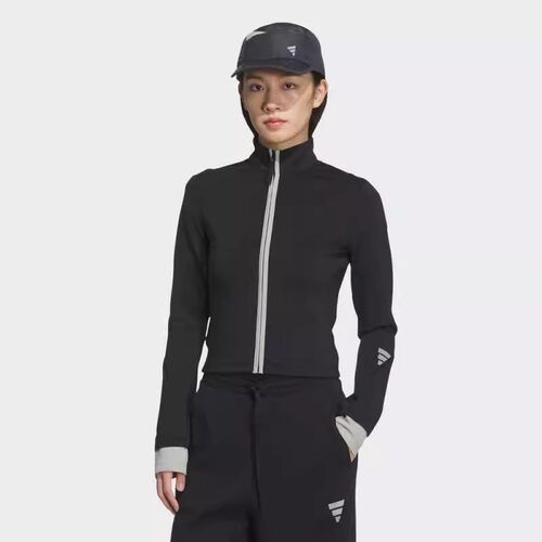 阿迪达斯女子FOS W SWT CREW运动健身夹克外套KS3332 KS3333