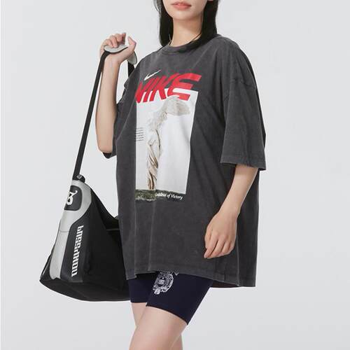 耐克女子AS W NSW SS TEE LBR OS GCEL运动T恤HF6292-060-133