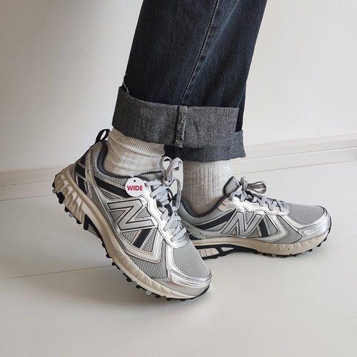 New Balance NB经典男女灰银色运动慢跑步鞋MT410KR5 MT410KM5
