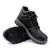 代尔塔防砸防刺穿防静电减震耐磨耐油耐酸碱SRC级防滑建筑工地鞋