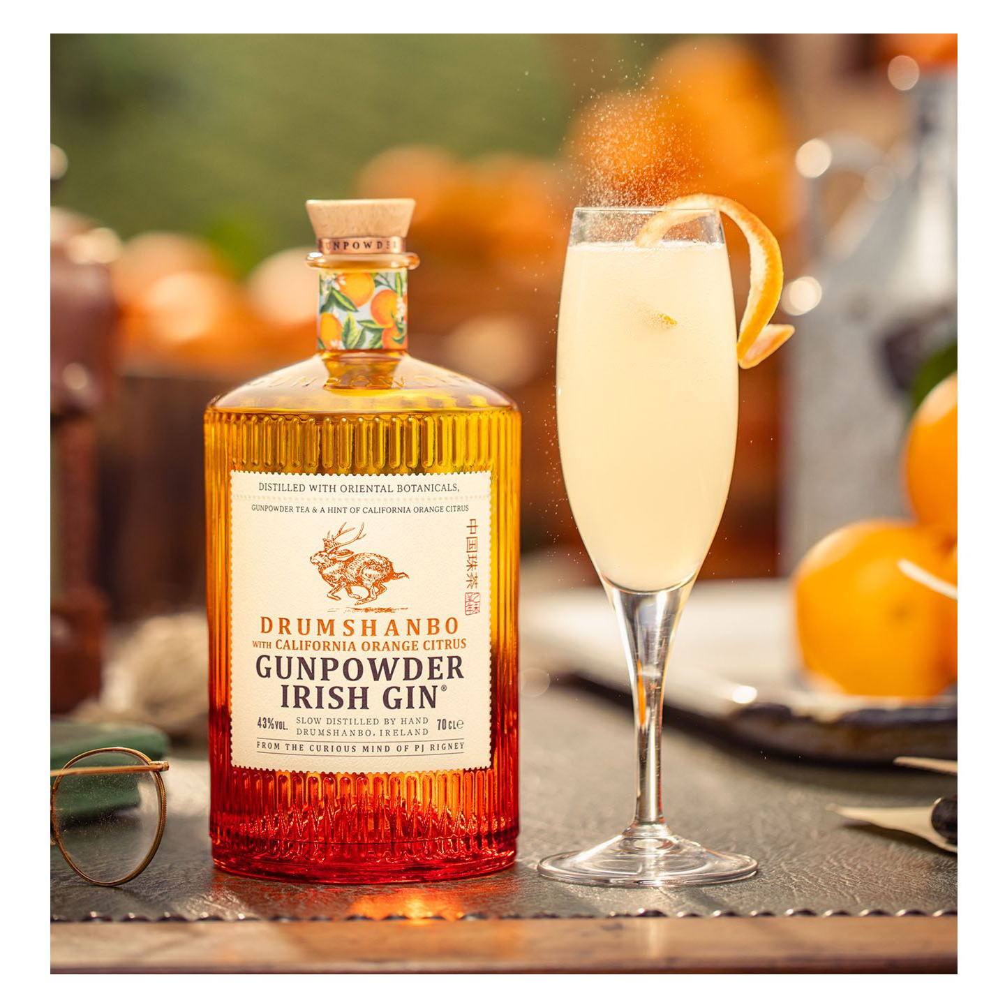 鹿角兔•火耀金酒加州橙版