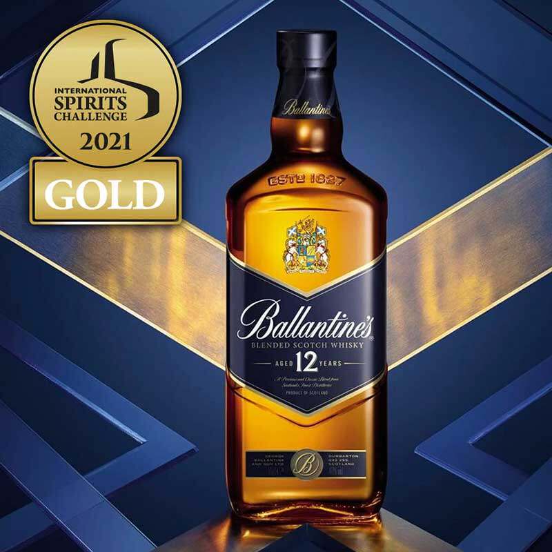 洋酒正品 Ballantine's Whisky 百龄坛12年苏格兰混合威士忌 40度