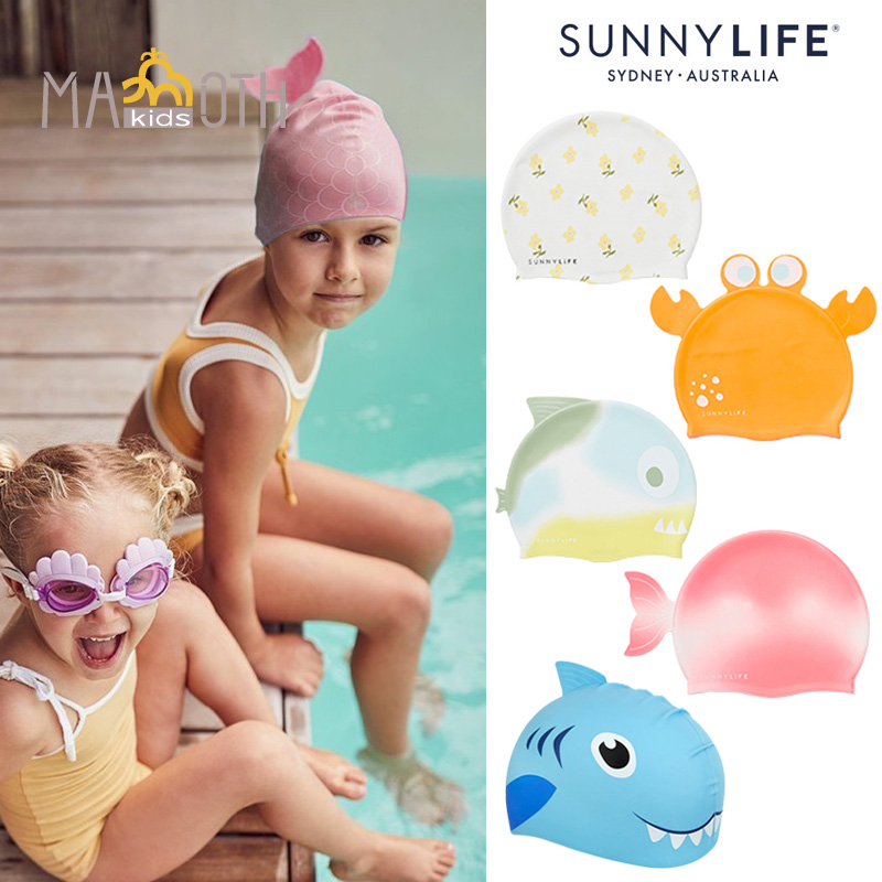 正品澳洲sunnylife儿童游泳帽