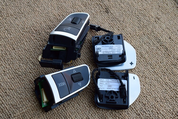 德国原装 奥迪A3 A4L A5 Q5 A6L A8 TT升级镀铬换挡拨片 手动换挡