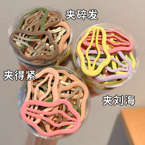 儿童云朵缕空发夹女童前额碎发刘海夹2026新款小女孩侧边bb夹头饰