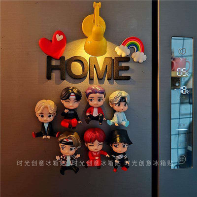 防弹少年团冰箱贴磁贴冰箱装饰
