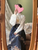 马面裙半身裙女款 2024成人汉元 素日常套装 国风宋制小个子明制汉服