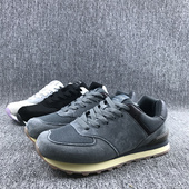 潮流百搭阿甘跑鞋 防滑耐磨休闲鞋 猪巴皮透气男女运动鞋 出外贸新款