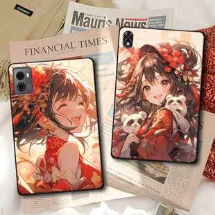 适用联想拯救者Y700四代平板保护套三代防摔软壳一代二代定制8.8轻薄国潮古风女孩ins风单面无盖简约