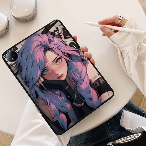 用vivoPad6Pro平板保护套Pad5Pro定制Pad3Pro软壳PadSE动漫Air日系Pad2二次元女卡通单面无盖后壳