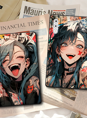 适用联想YOGA PadPro平板保护套12.7动漫女孩TB520FU定制软壳ins风简约单面无盖高级