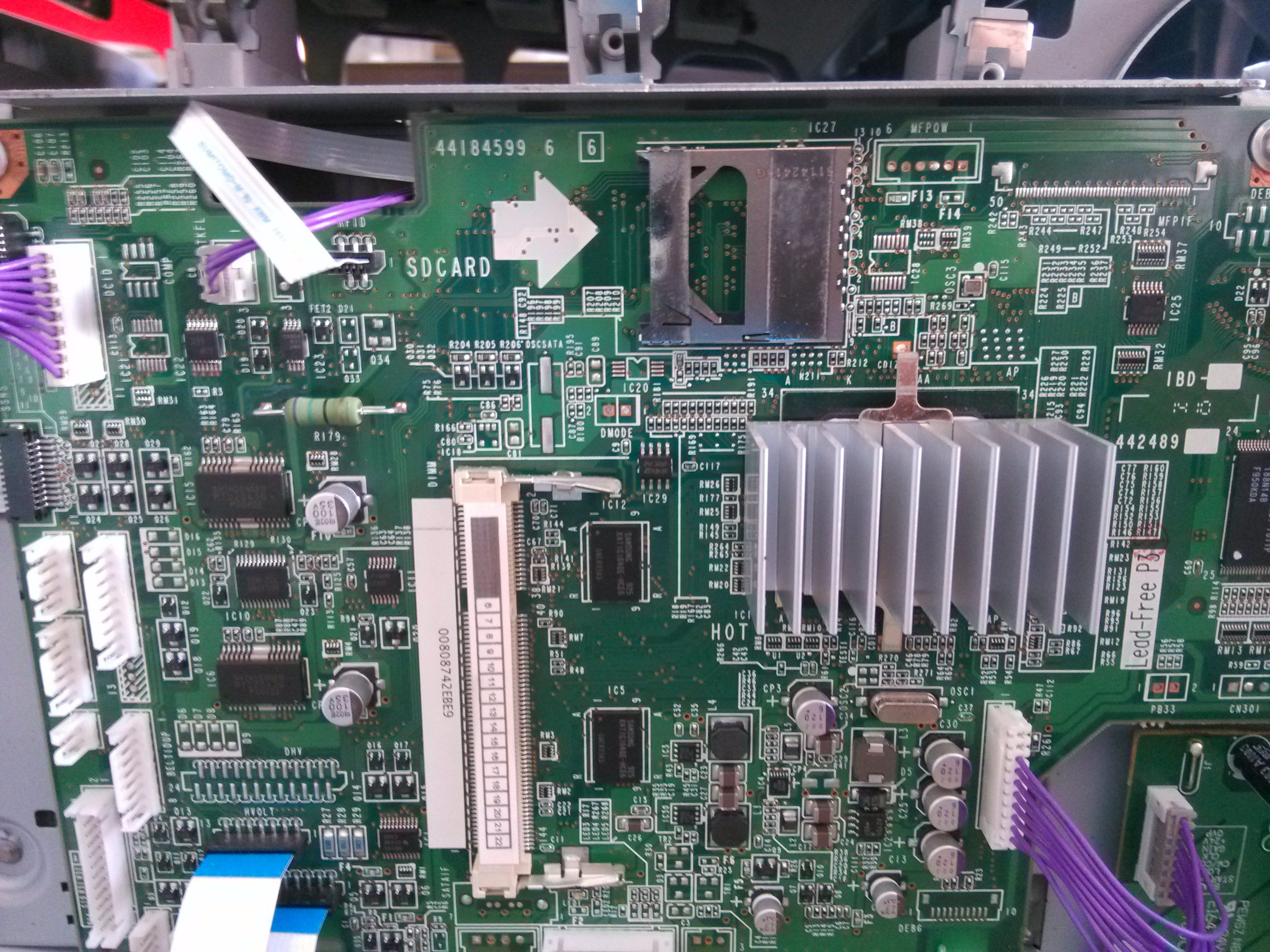 OKI c711 c610 c710 c811 b820 c831 c841拆机主板 联机版 接口板