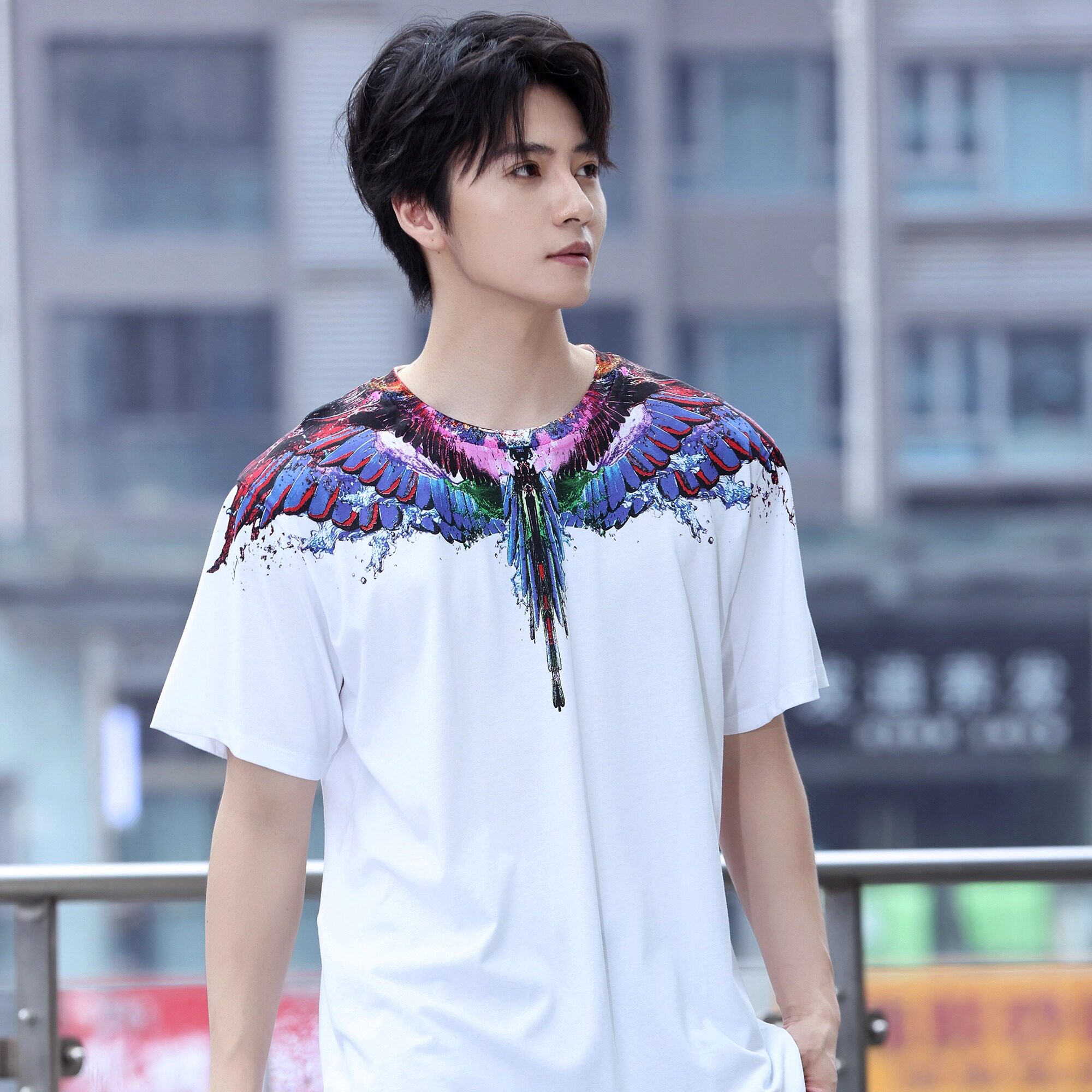 马塞洛翅膀短袖MARCELO男女同款图片
