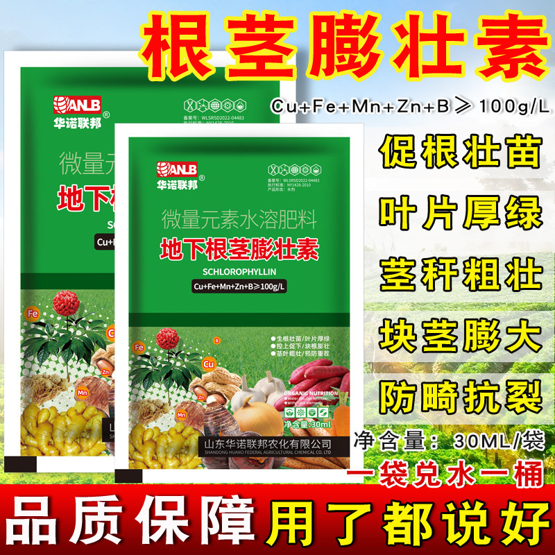 地下根茎膨壮素土豆花生山药红薯膨大素根茎块茎膨大防裂水溶肥料