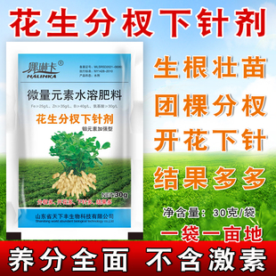 花生分杈下针剂促进分杈促下针抗病增产增收膨果钼酸铵保花叶面肥