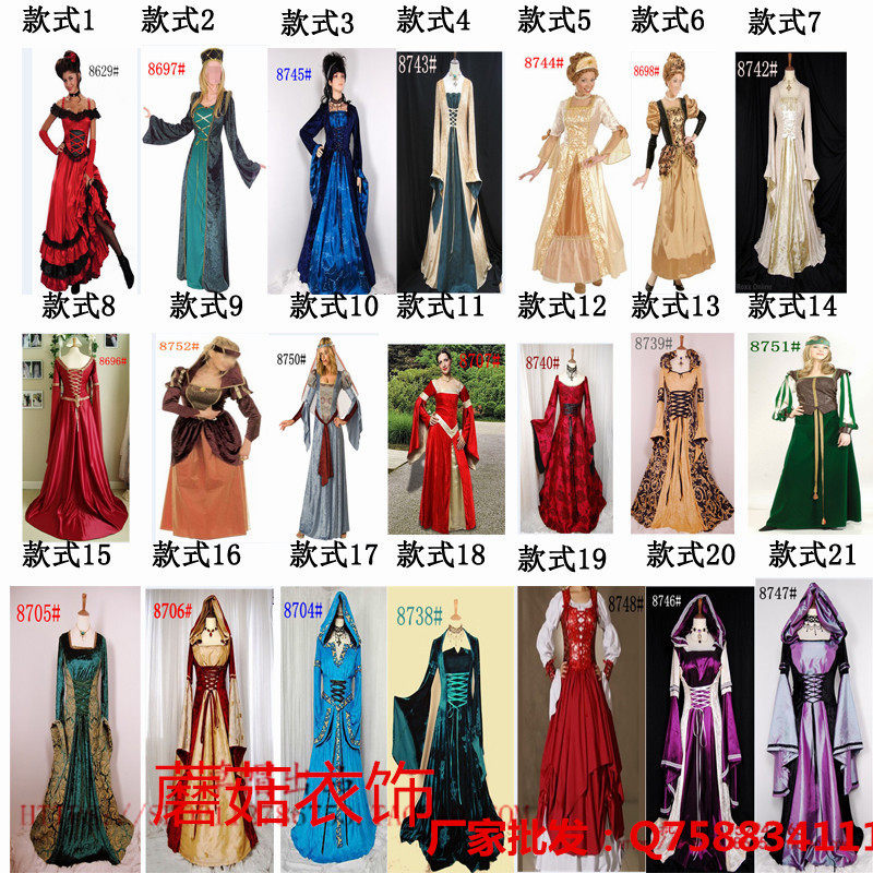 cosplay皇后游戏万圣节服装