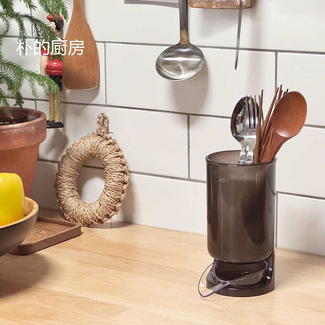 韩国进口mgmc筷子筒沥水厨房餐具收纳勺子叉高颜值收纳盒汤勺架子