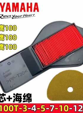 雅马哈丽鹰100凌鹰悦鹰空气滤芯