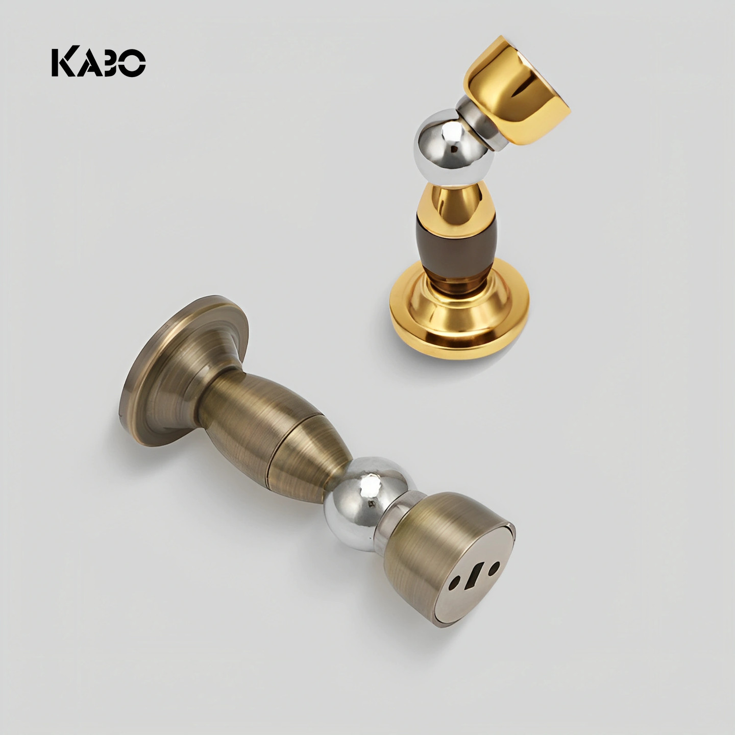 德国KABO强磁门吸门碰门挡墙吸卫生间地吸两用吸门器防撞门顶门阻