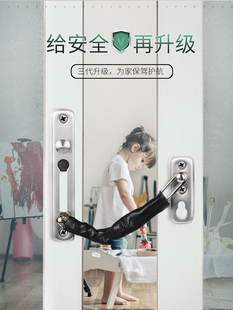 德国卡波防盗炼安全门炼加厚304不锈钢锁防盗门锁安全炼