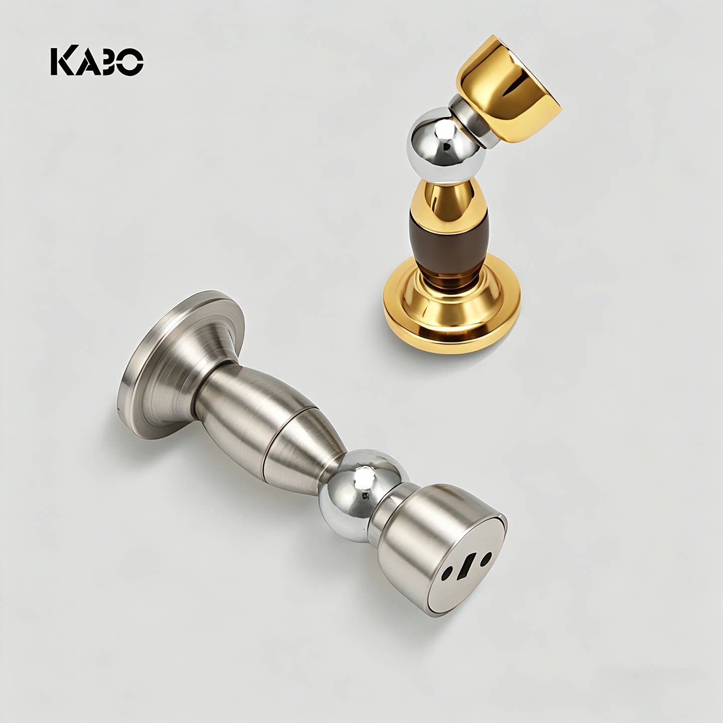 德国KABO强磁门吸门碰门挡墙吸卫生间地吸两用吸门器防撞门顶门阻