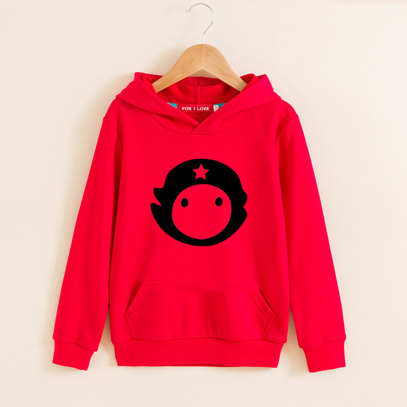 小孩青少年百搭外套二次元古巴英雄领袖趣味童装衣服切格瓦拉卫衣