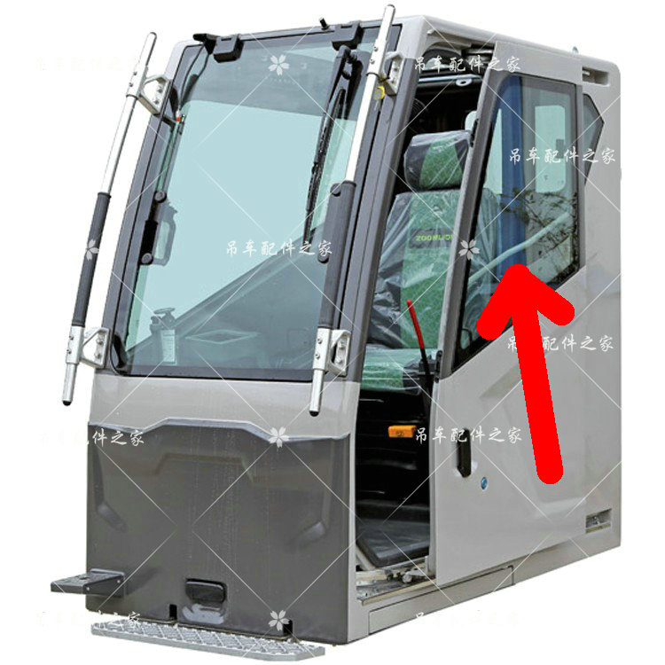 中联吊车操纵室门玻璃ZTC新款操纵室门玻璃ZTC251ZTC350ZTC55配件